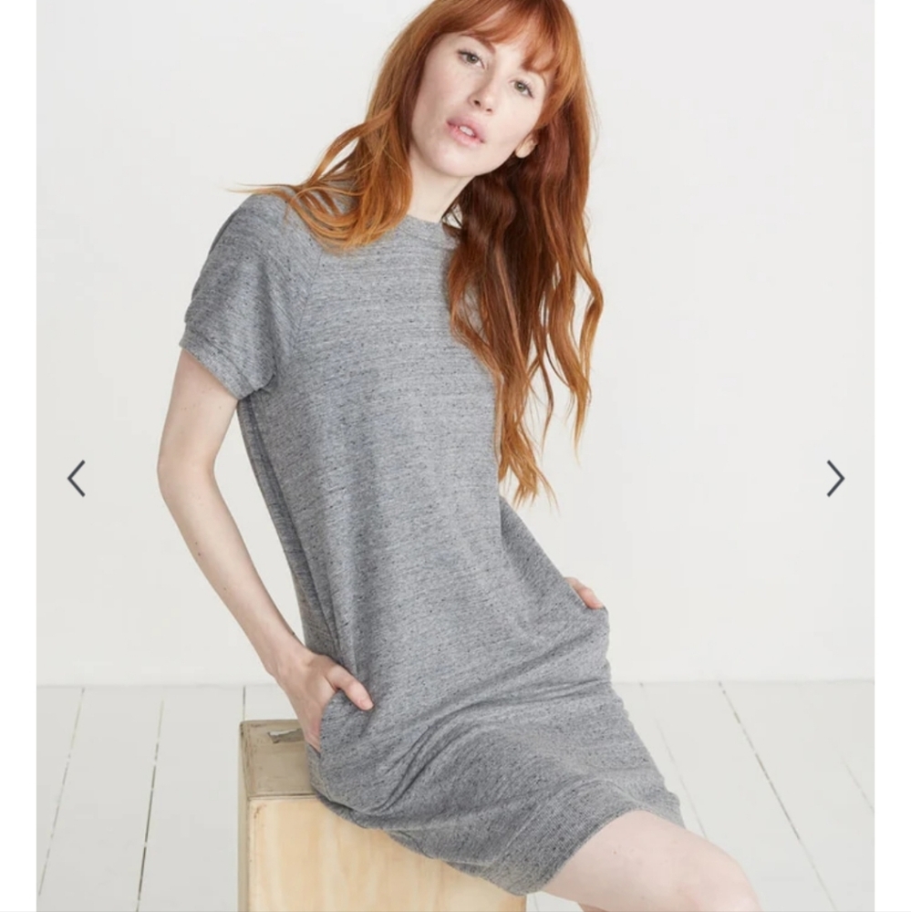 Marine Layer Brooke Sweatshirt Dress Size Small - Picture 2 of 11